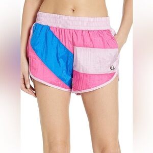Champion womens COLORBLOCK CRINKLE SHORT Shorts
